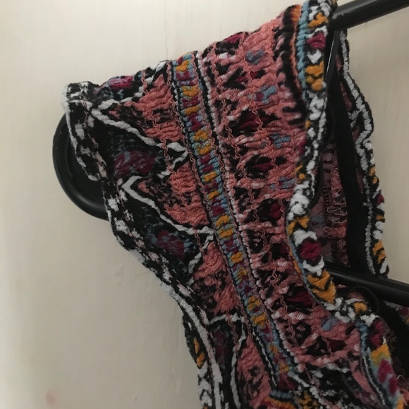 Tribal Print Pattern Short Dress / Beach Cover-up - Picture 5 of 6
